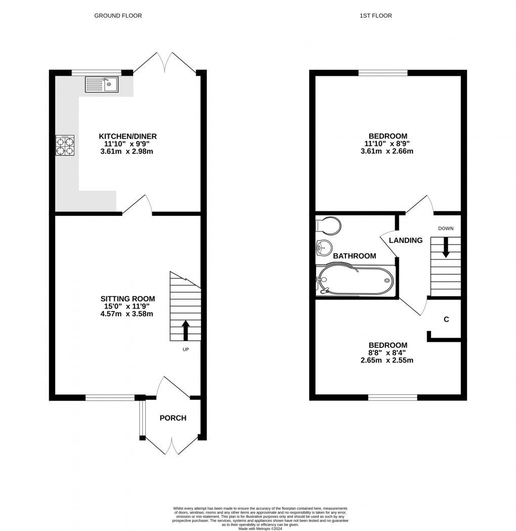 Floorplan for Hawkins Close, Street, Somerset