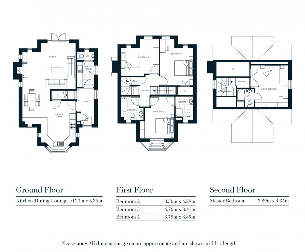 Floorplan for Bishop's Drive, Baltonsborough