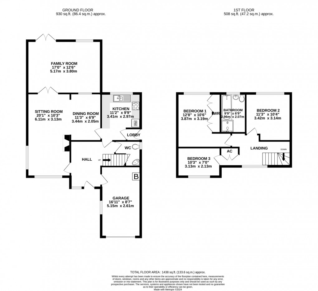 Floorplan for Dod Lane, Glastonbury, Somerset