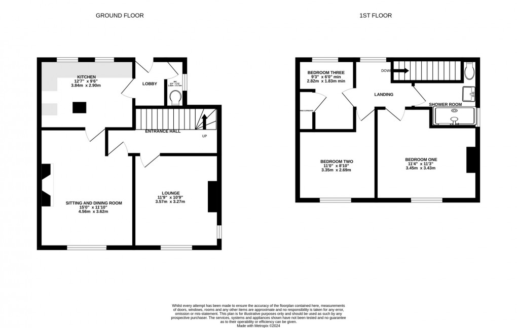 Floorplan for Millbatch, Meare