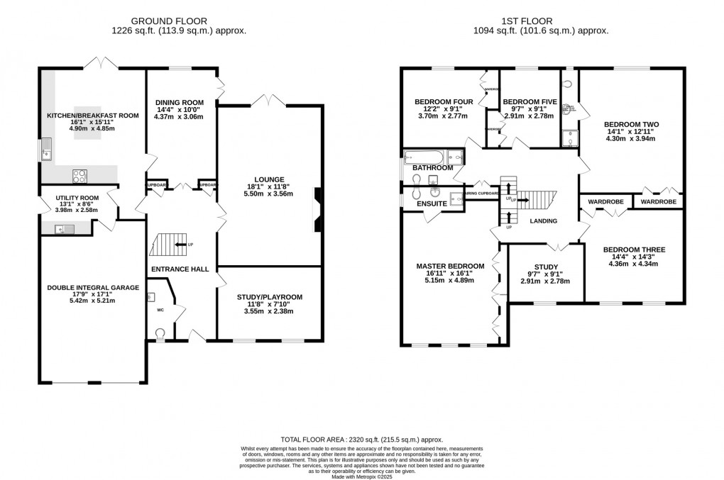 Floorplan for Watts Corner, Glastonbury, Somerset