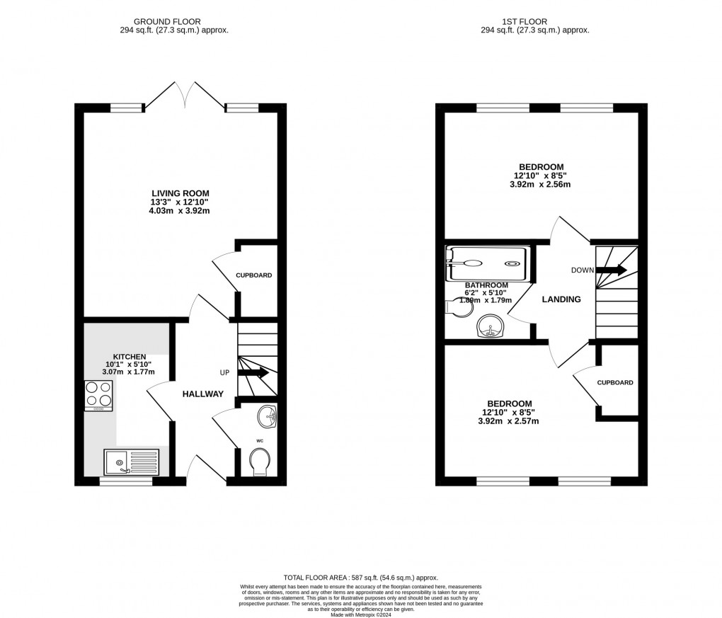 Floorplan for Foxglove Road, Somerton