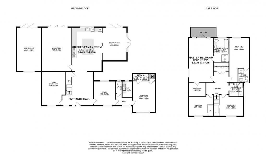 Floorplan for Mill Road, Barton St. David