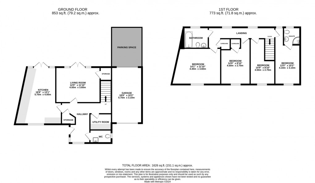 Floorplan for Lisona Court, Somerton