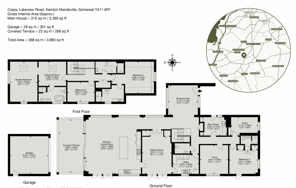 Floorplan for Lakeview Road, Keinton Mandeville