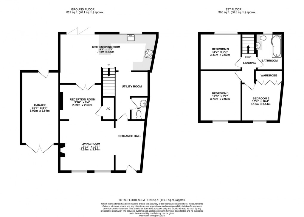 Floorplan for High Street, Keinton Mandeville