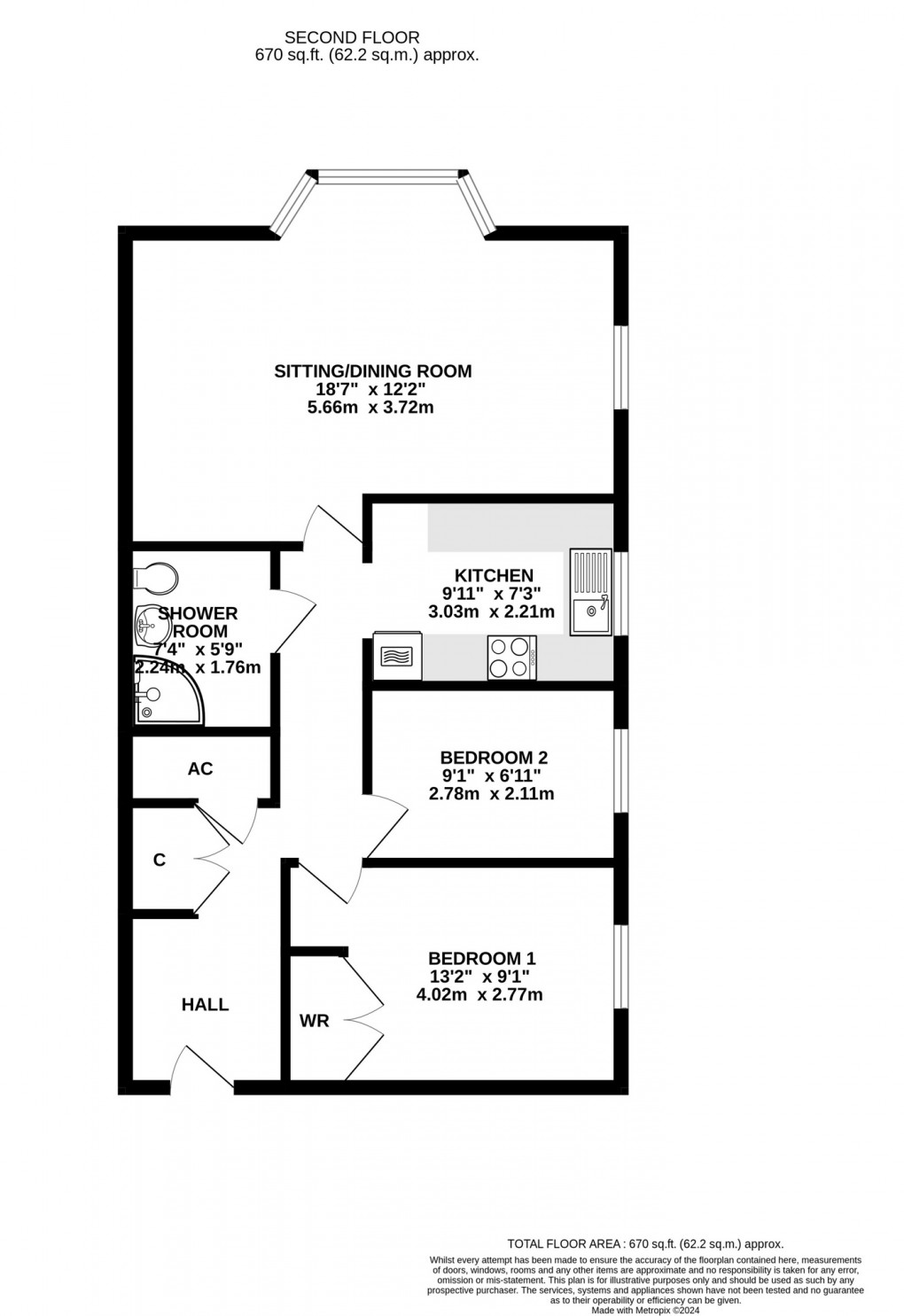 Floorplan for Carlton Court, Wells