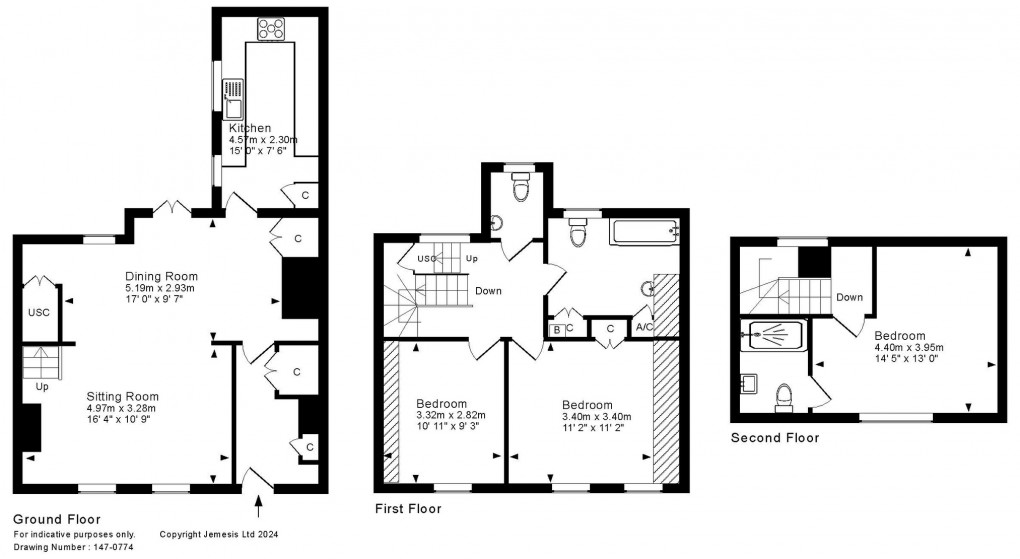 Floorplan for Chamberlain Street, Wells