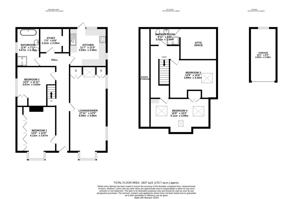 Floorplan for Ash Lane, Wells,