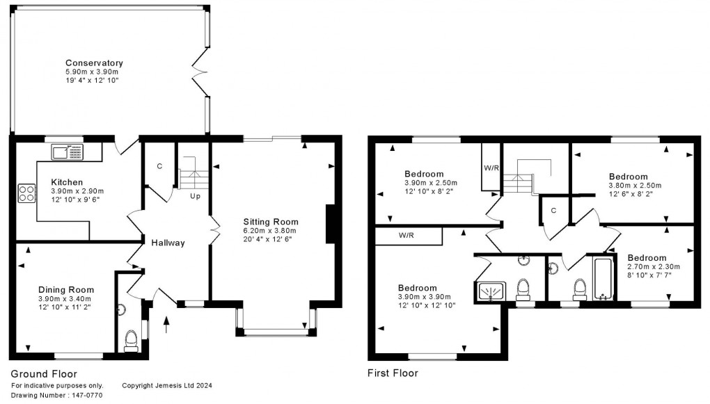 Floorplan for Tallowood, Lower Charlton, Shepton Mallet