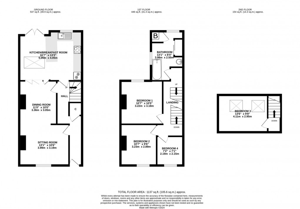 Floorplan for Haybridge (Outskirts of Wells)