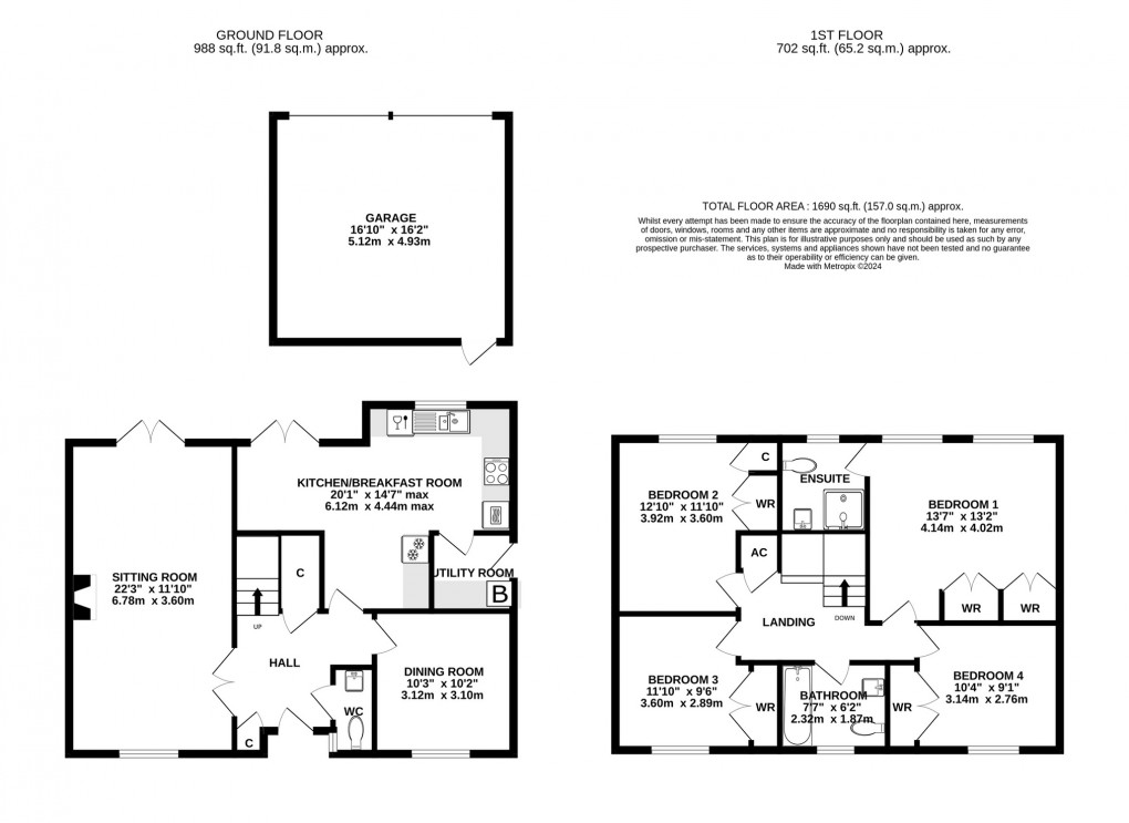 Floorplan for Henley Rise, Shepton Mallet