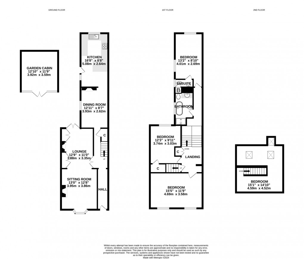 Floorplan for High Street, Street