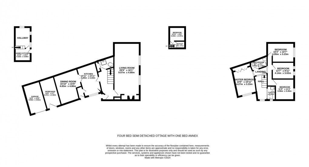 Floorplan for High Street, Ashcott