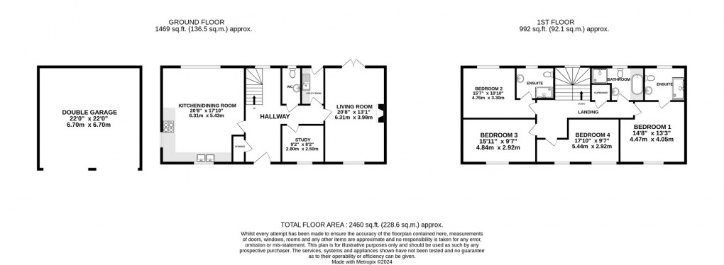 Floorplan for Jarmany Hill, Barton St. David