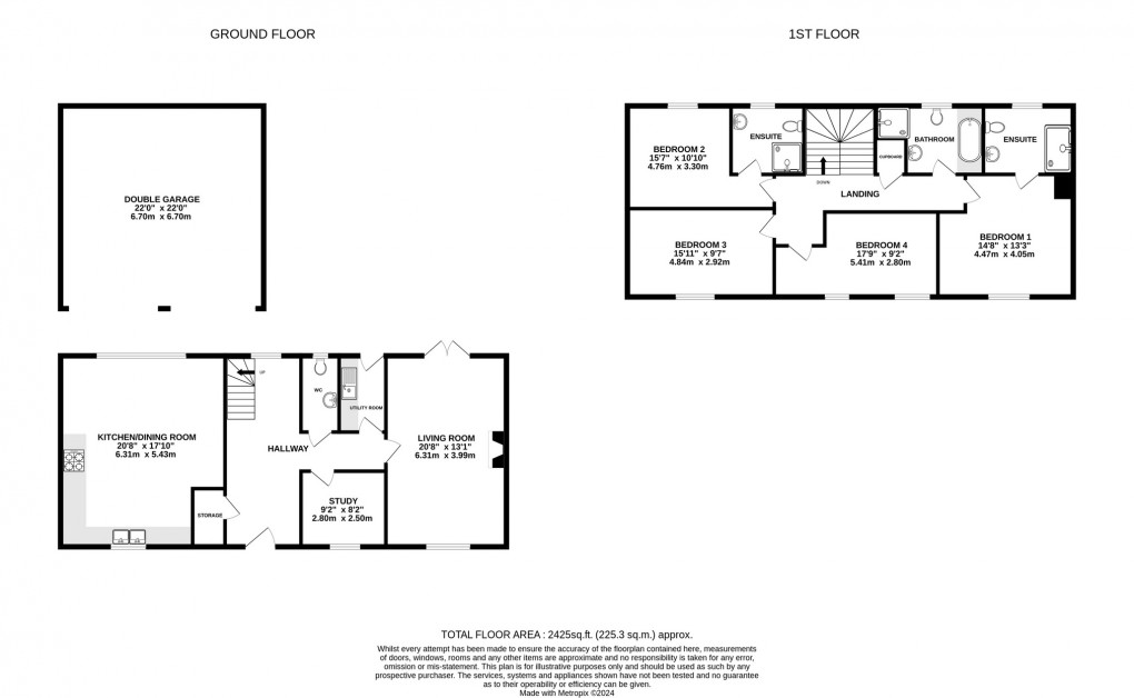 Floorplan for Jarmany Hill, Barton St. David