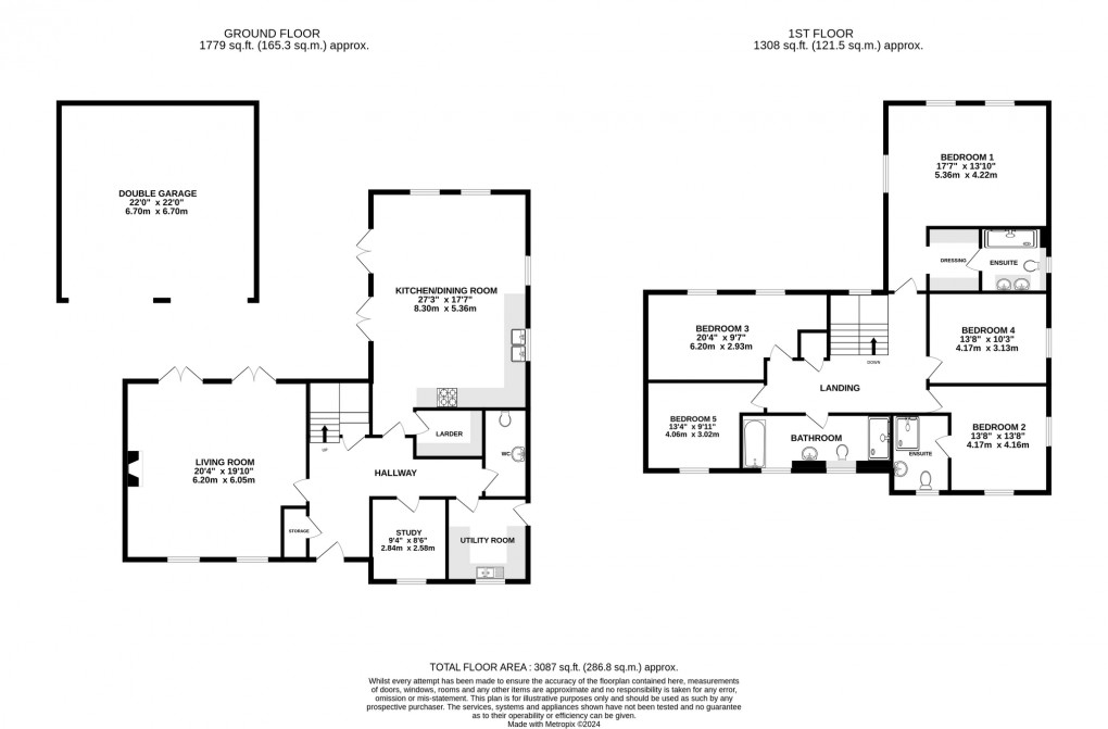 Floorplan for Jarmany Hill, Barton St. David