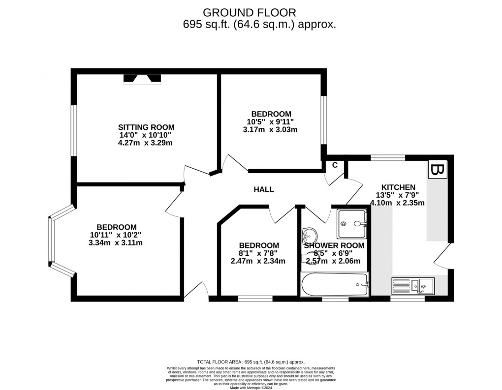 Floorplan for Brookleigh, Street