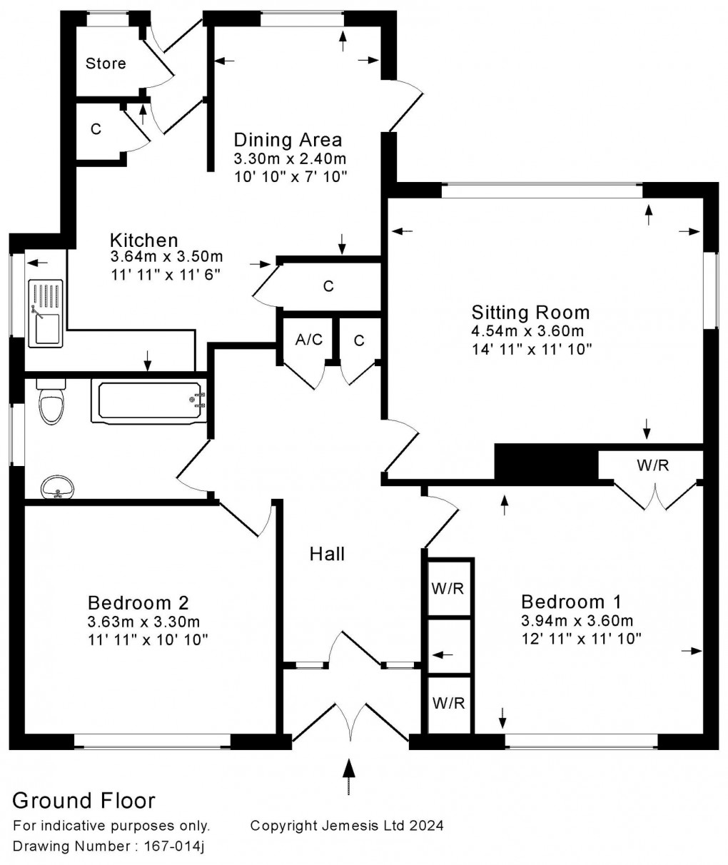 Floorplan for Fielding Road, Street