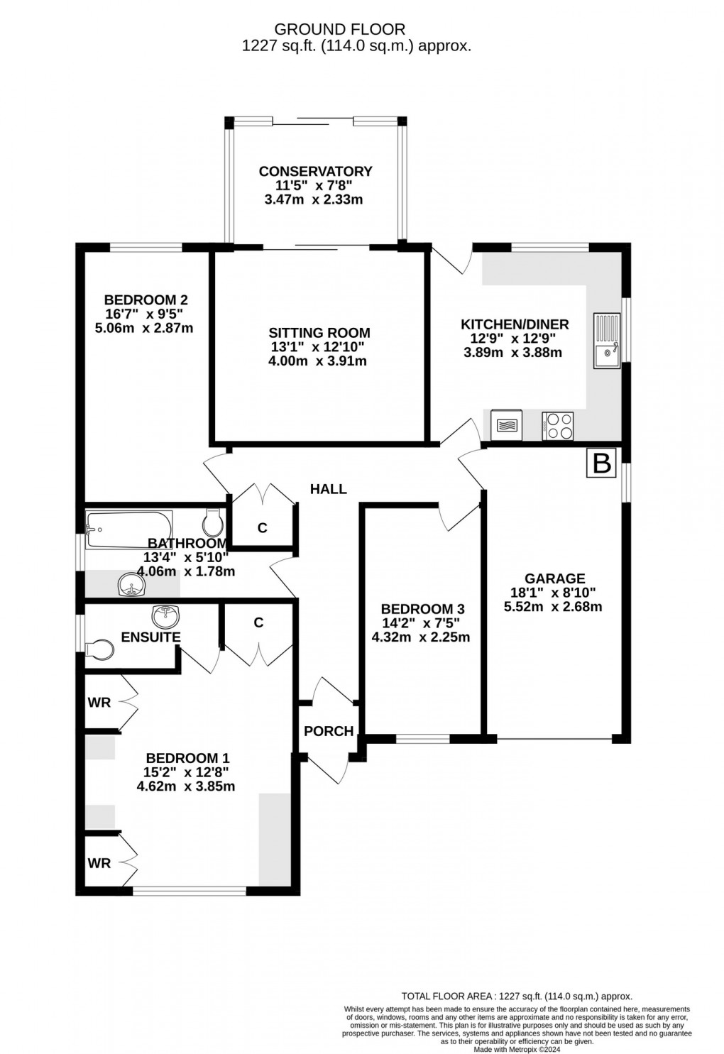 Floorplan for Seymour Road, Street