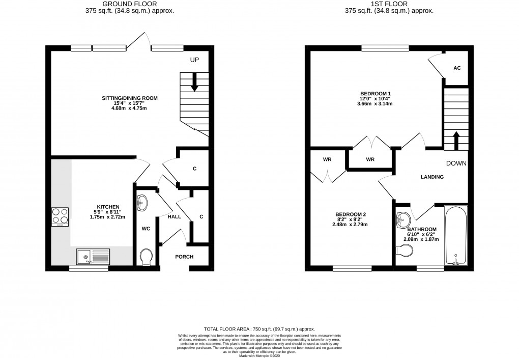 Floorplan for Heritage Court, Glastonbury