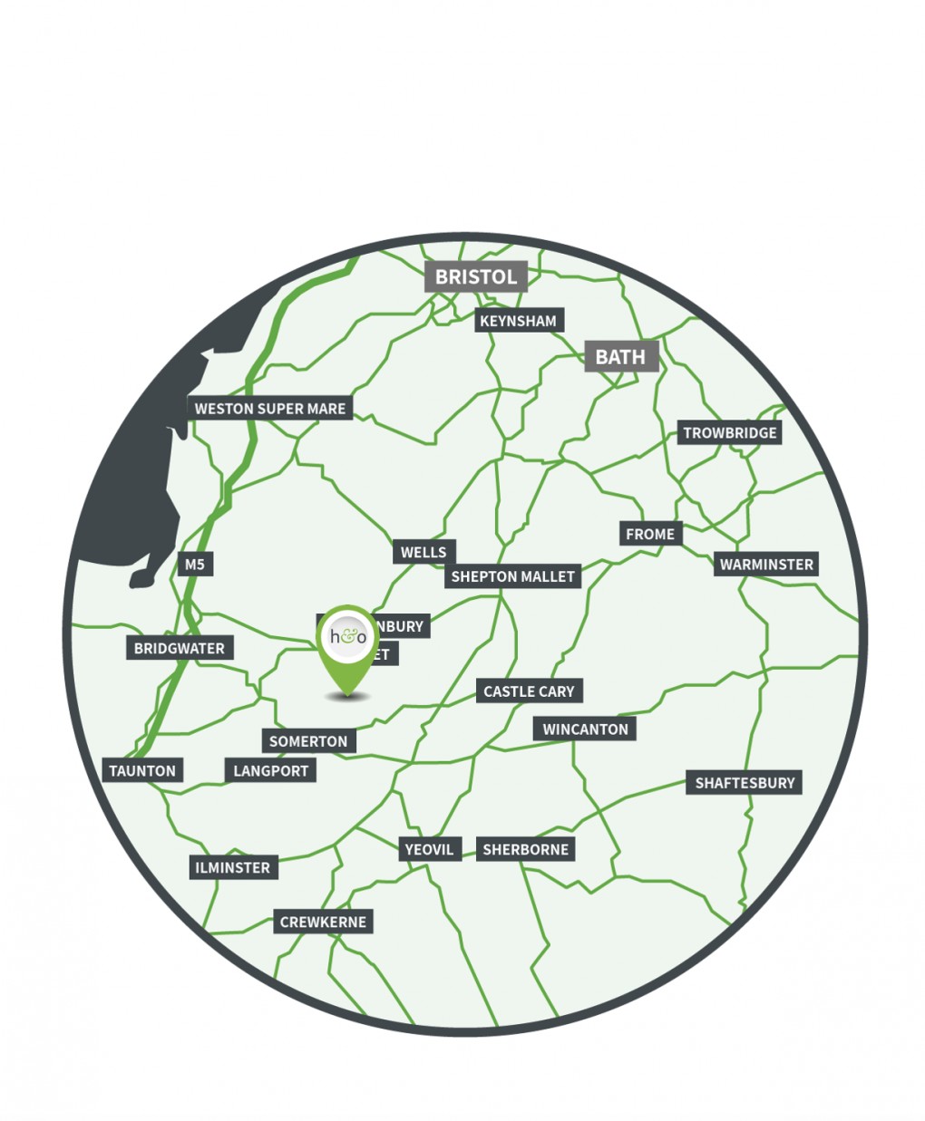 Floorplan for Castlebrook, Compton Dundon