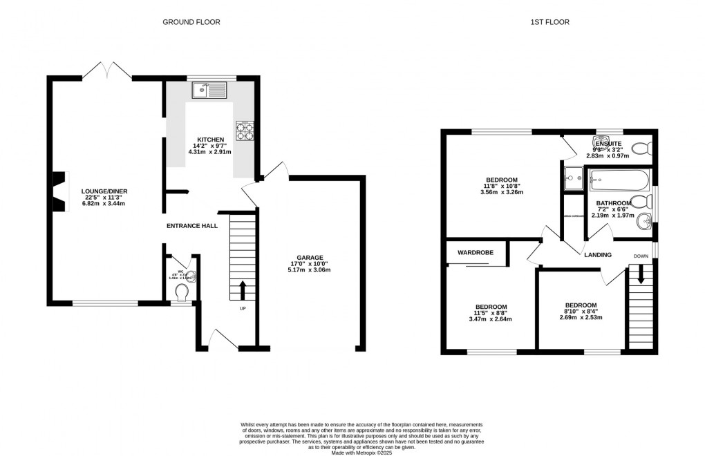 Floorplan for Westholm Road, Somerton