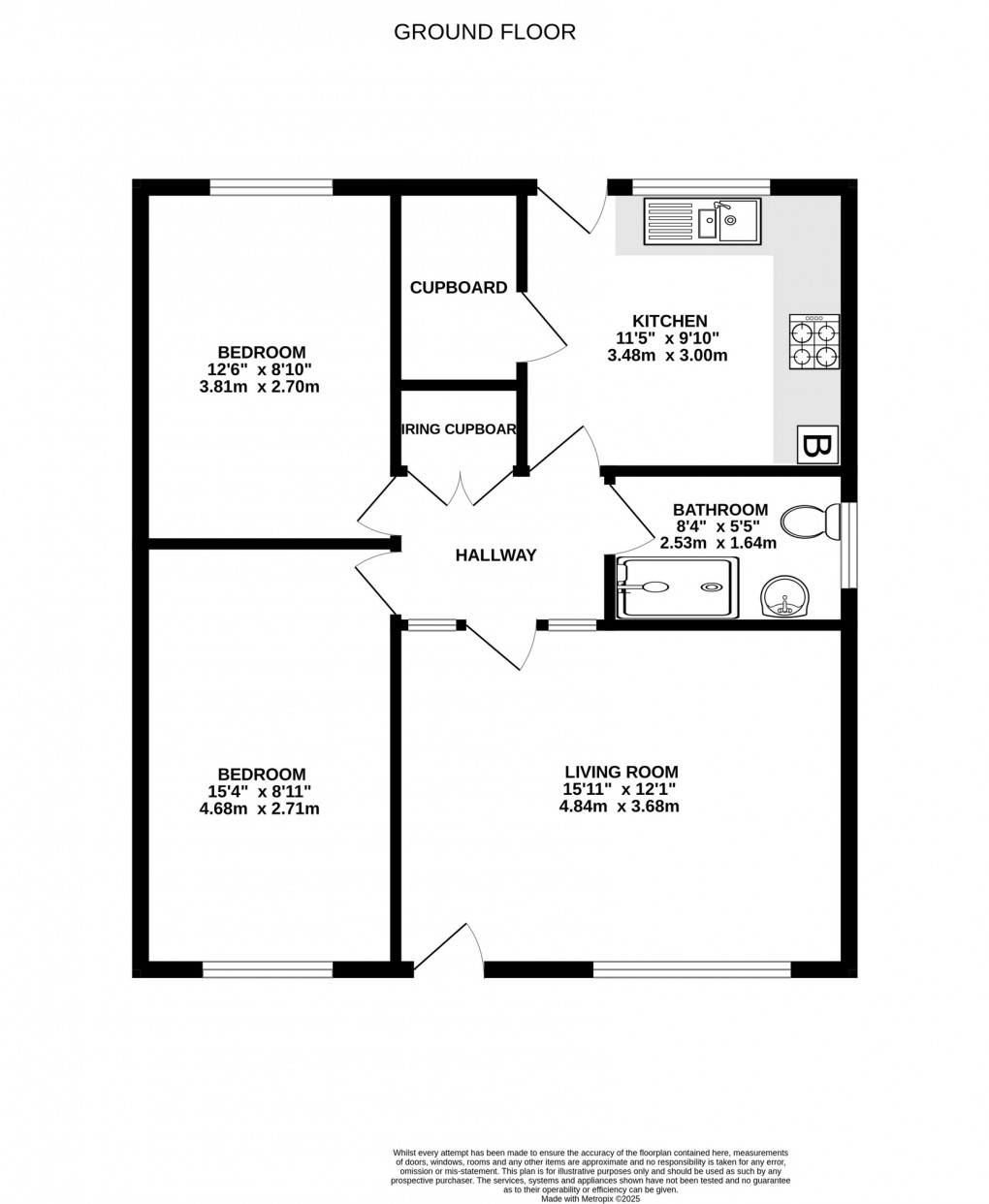 Floorplan for New Street, Somerton