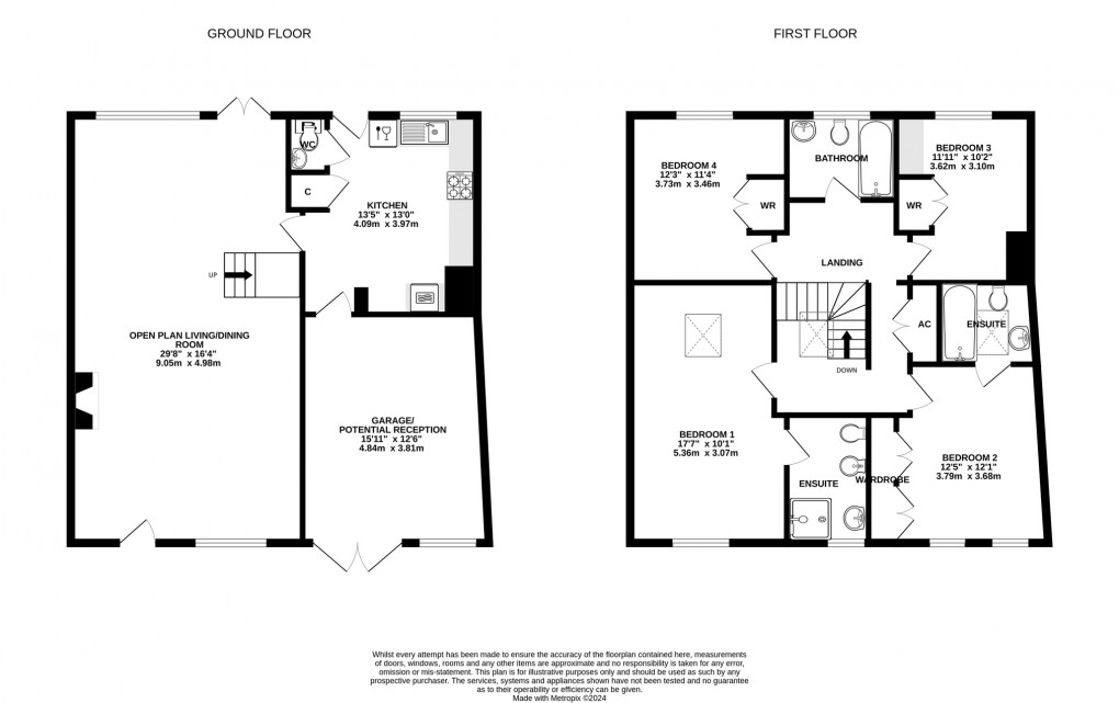 Floorplan for Southover, Wells