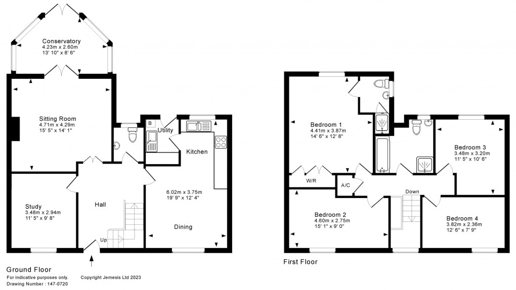 Floorplan for Old Mill Way, Wells