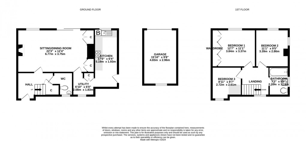 Floorplan for Sealey Crescent, Wells