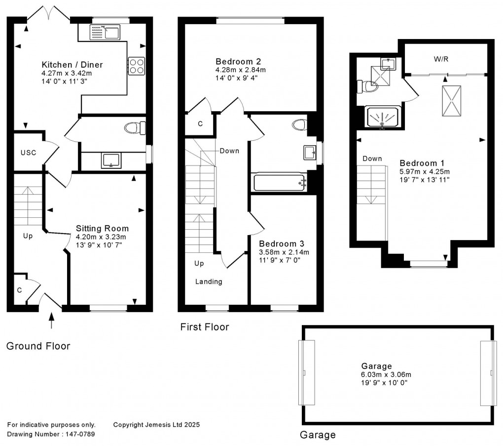 Floorplan for Edge of Wells