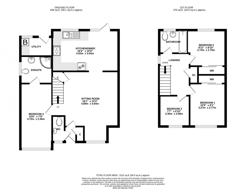 Floorplan for Hyatt Place, Shepton Mallet, Somerset