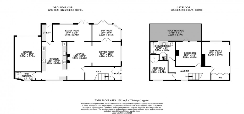 Floorplan for Crow Lane, Westbury-sub-Mendip