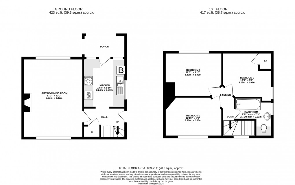 Floorplan for Farm Road, Street