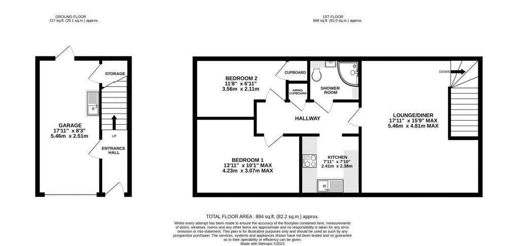 Floorplan for Clockhouse View, Street