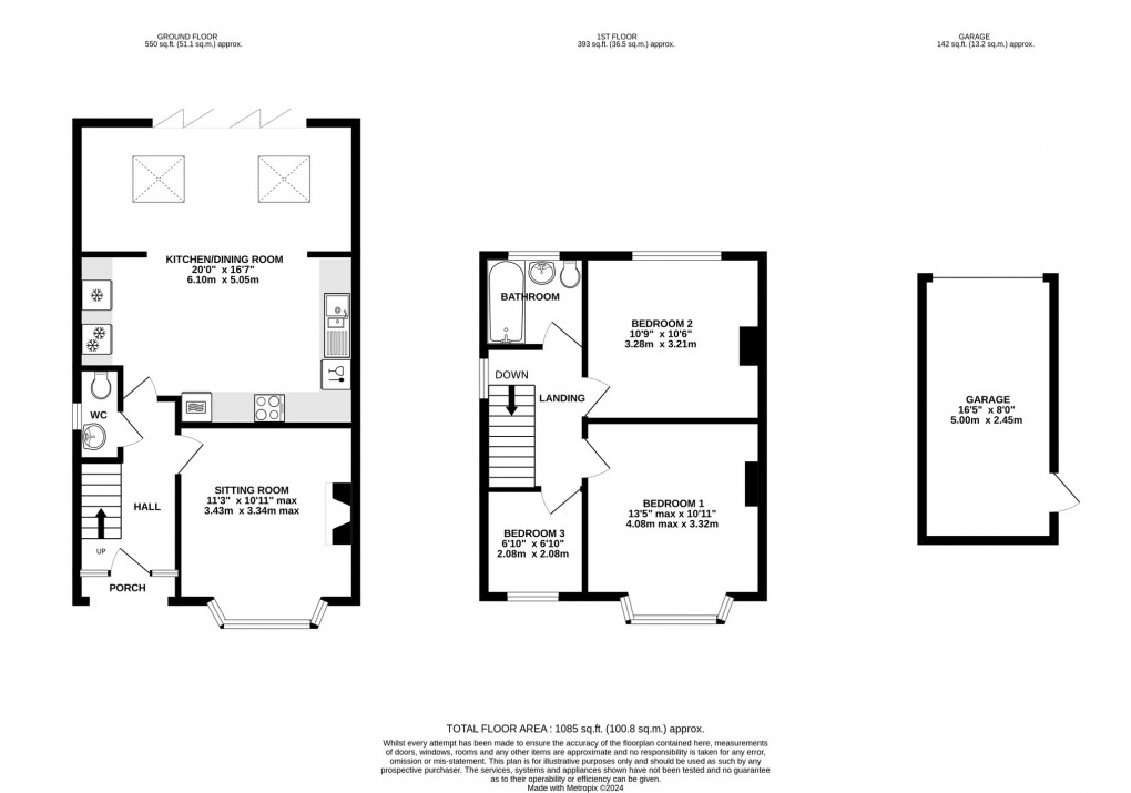 Floorplan for Jubilee Road, Street