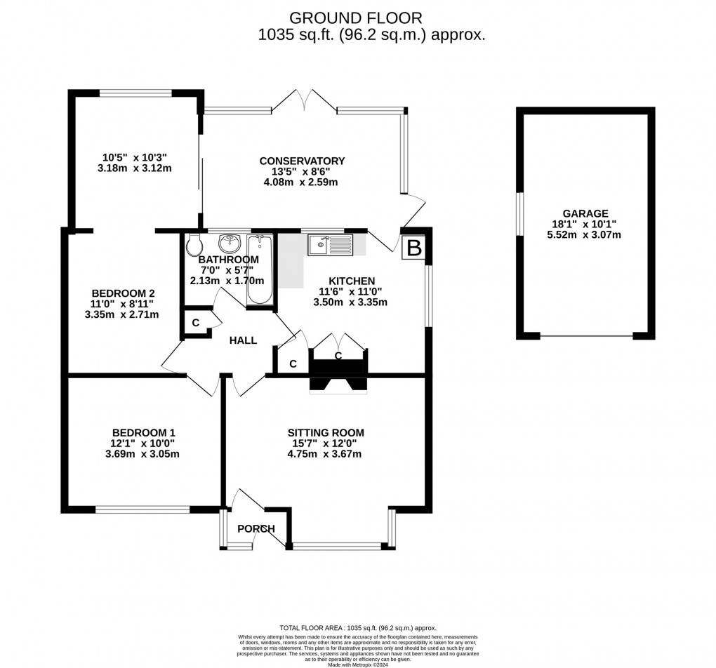 Floorplan for Portland Road, Street