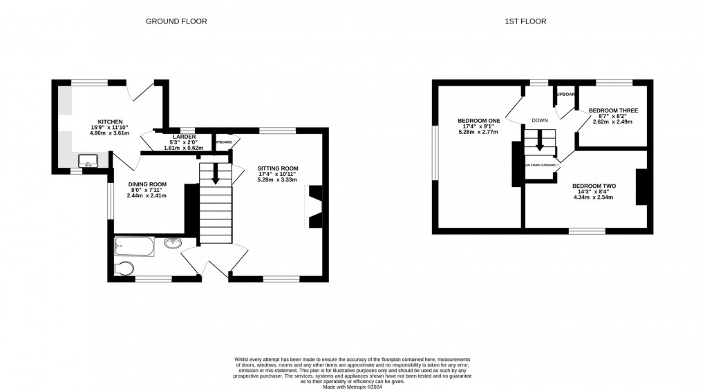 Floorplan for Berhill, Ashcott