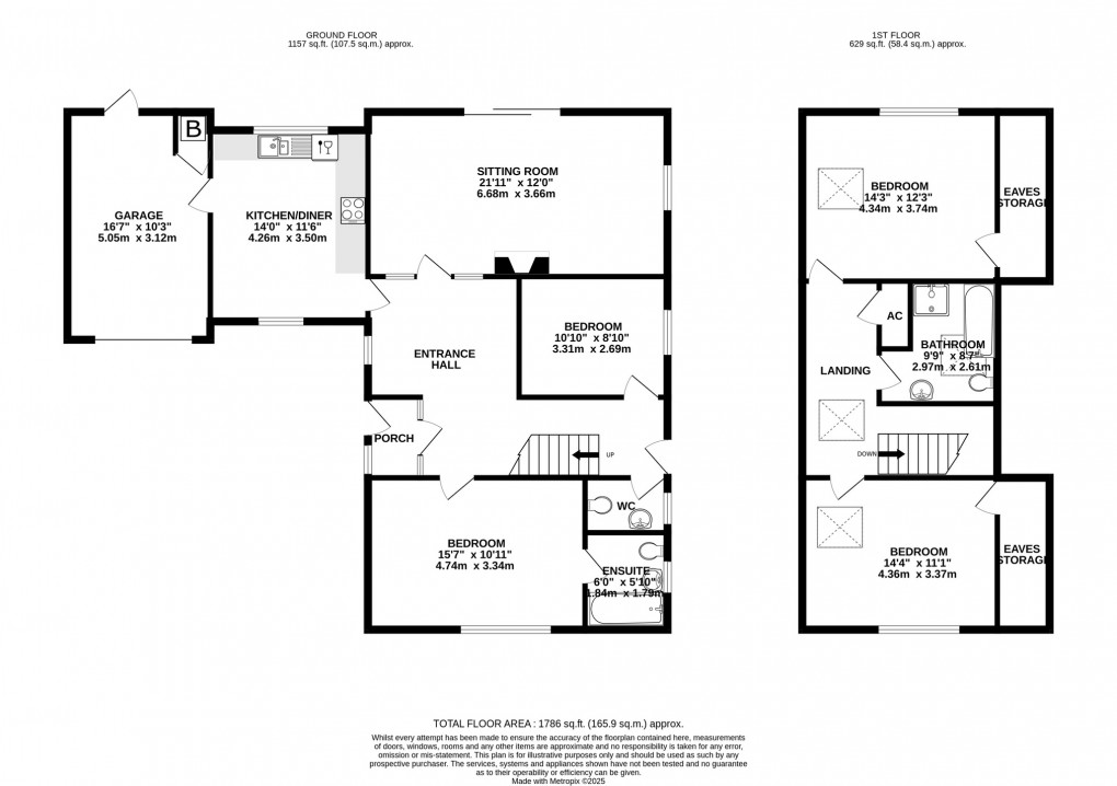 Floorplan for Middle Brooks, Street