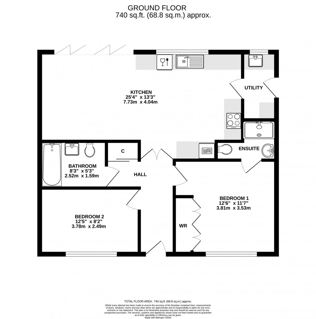 Floorplan for Leigh Furlong Road, Street