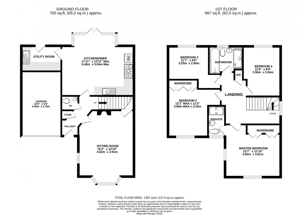 Floorplan for Fowen Close, Street