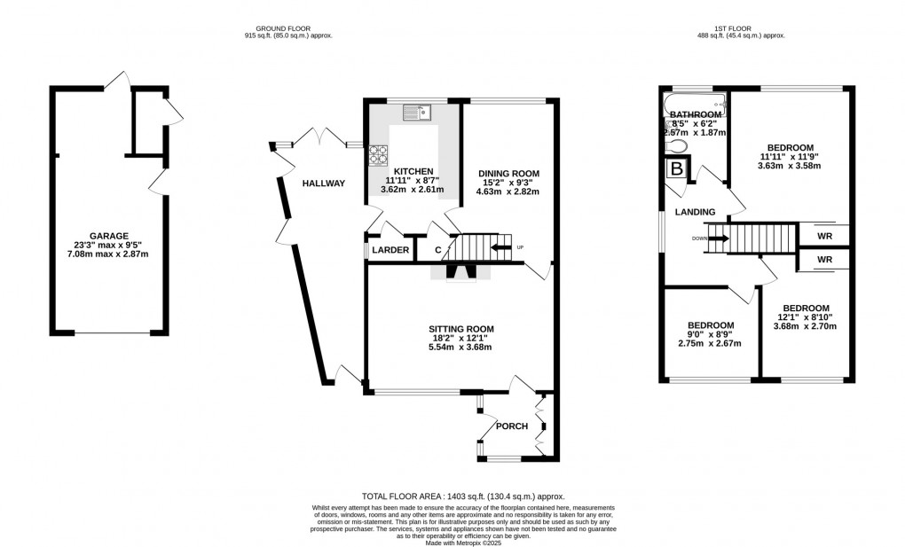 Floorplan for Barnard Avenue, Street