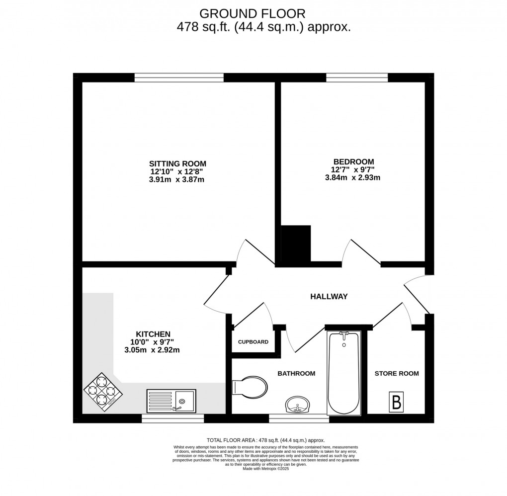 Floorplan for Strode Road, Street